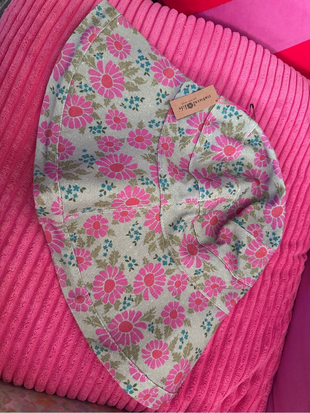 NATURAL LIFE Floral Summer Hat